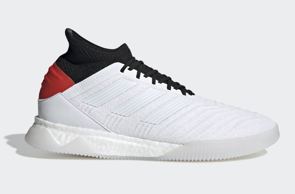 Adidas Predator 19.1 302 Redirect Trainers - Ftwr White / Ftwr White / Hi-Res Red #adidasfootball