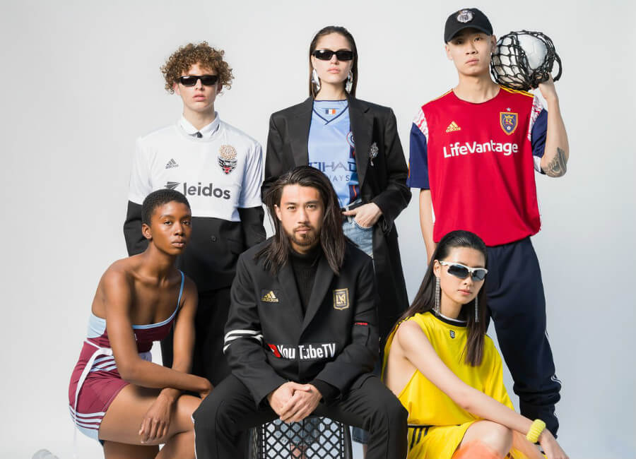 Adidas take MLS kits to the runway in LA #mls #adidasfootball #adidassoccer