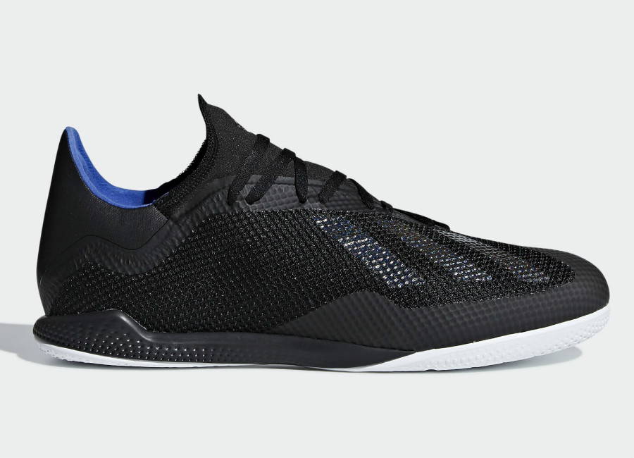 Adidas X Tango 18.3 IN Archetic - Core Black / Core Black / Bold Blue #adidasfootball #futsal