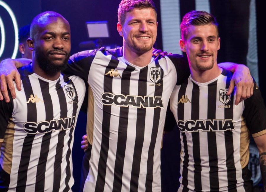 Angers SCO 2019-20 Kappa Home Kit #AngersSCO #LaForceDuSCO #kappa4sco