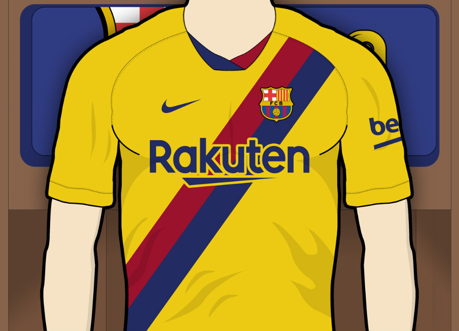 Barcelona 2019-20 Away Kit Prediction #barca #fcbarcelona #barcelona #messi