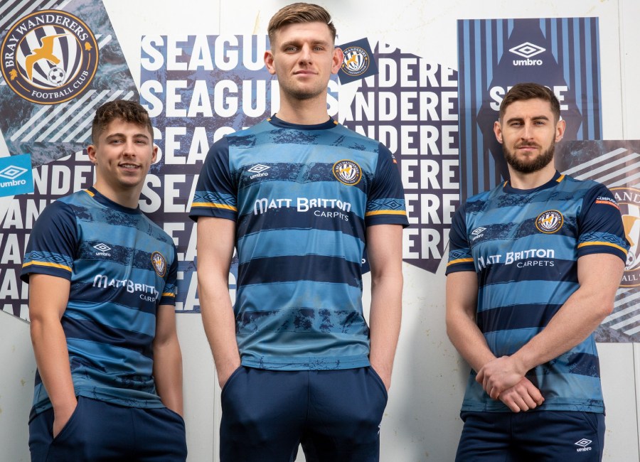 Bray Wanderers 2020 Umbro Away Kit #BrayWanderers #umbro #BrayWanderersFC