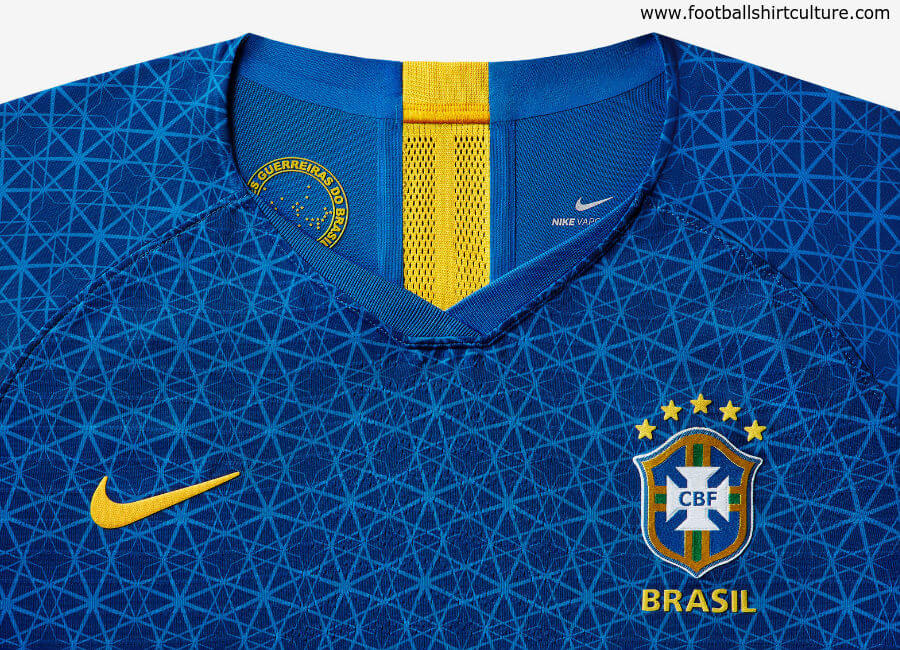 Brazil 2019 Women&rsquo;s World Cup Nike Away Kit #nikefootball #nikesoccer #nikefutbol