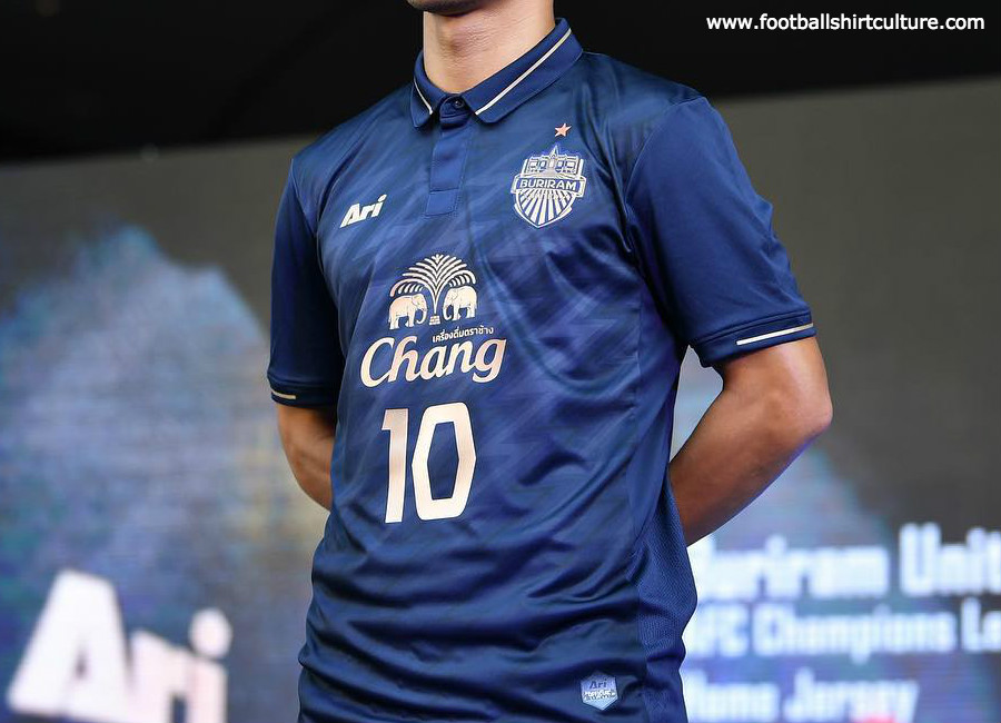Buriram United 2019 ACL Ari Home Kit #BuriramUnited #footballshirt