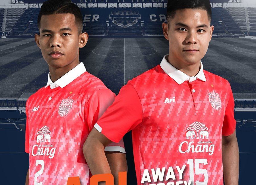 Buriram United 2020 Ari ACL Away Kit #BuriramUnited #buriramunitedfc #footballshirt