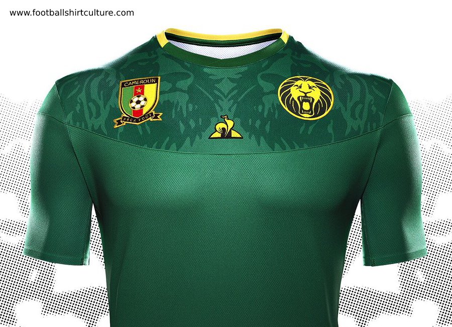 Cameroon 2019 Le Coq Sportif Home Kit #LCSFootball #LCSFamily #footballshirt