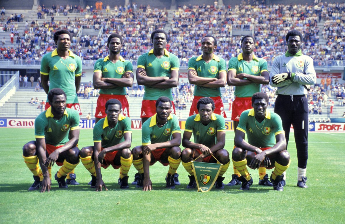 cameroon announce le coq sportif kit deal 1982