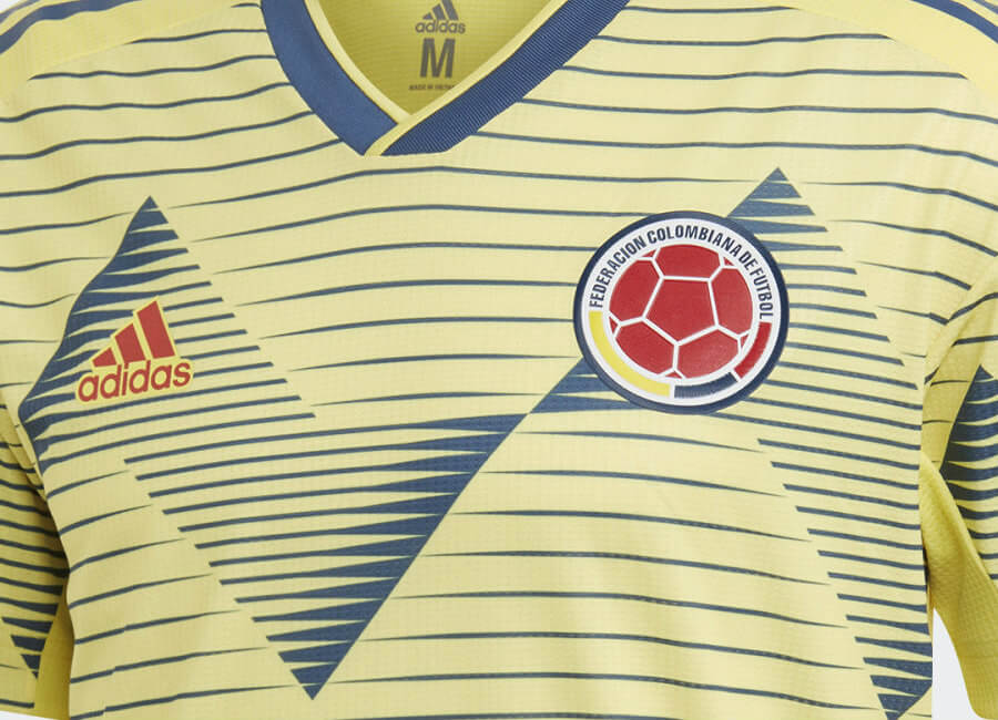 Colombia 2019 Copa Am&eacute;rica Adidas Home Kit #adidasfootball #adidassoccer #CopaAmerica2019