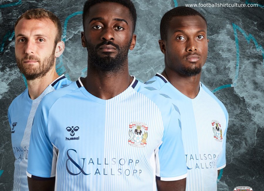 Coventry City 2019-20 Hummel Home Kit #CoventryCity #footballshirt #ccfc