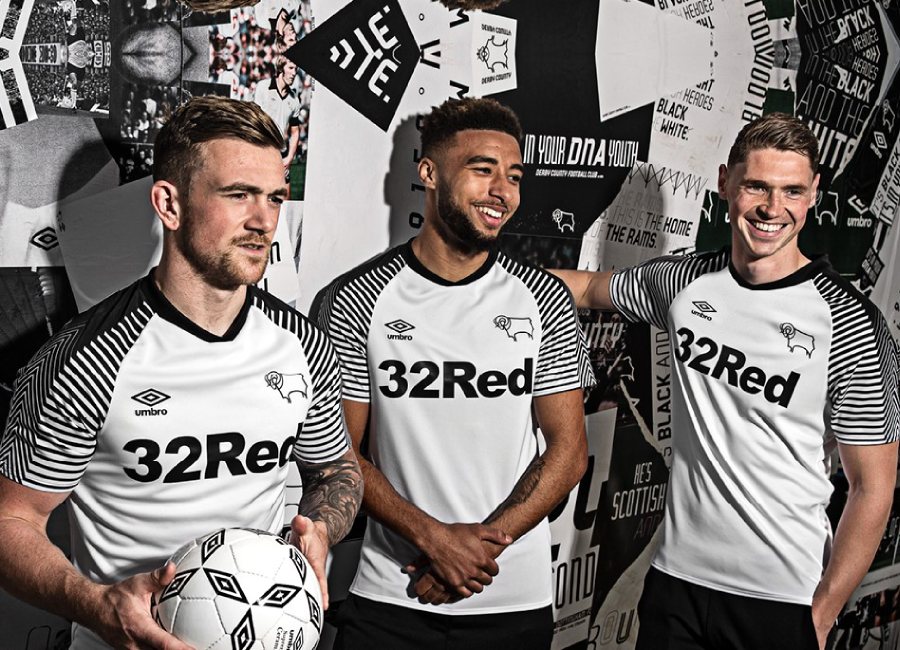 Derby County 2019-20 Umbro Home Kit #DerbyCounty #dcfc #DCFCfans #umbro