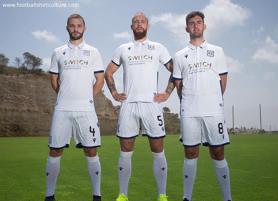 Dundee FC 2019-20 Macron Away Kit #DundeeFC #footballshirt #thedee