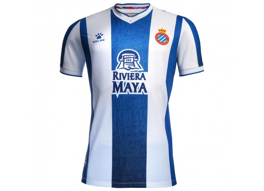 Espanyol 2019-20 Kelme Home Kit #RCDEspanyol #RCDE