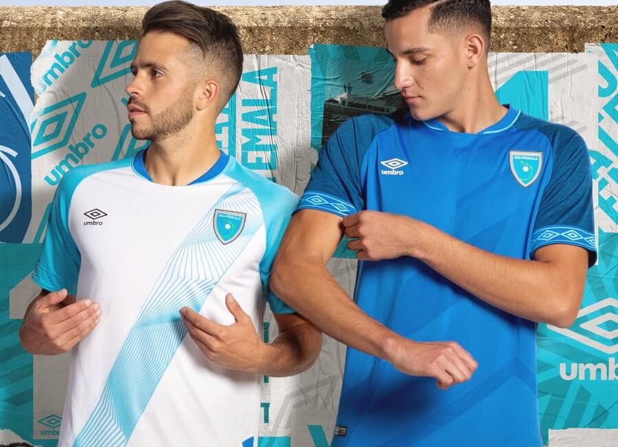 Guatemala 2019 Umbro Home & Away Kits #VamosConFEGuate #VamosGuate #Umbro