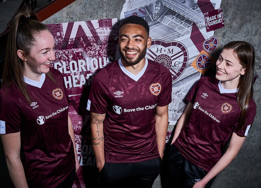 Hearts 2019-20 Umbro Home Kit #heartsfc #umbro #HeartofMidlothian
