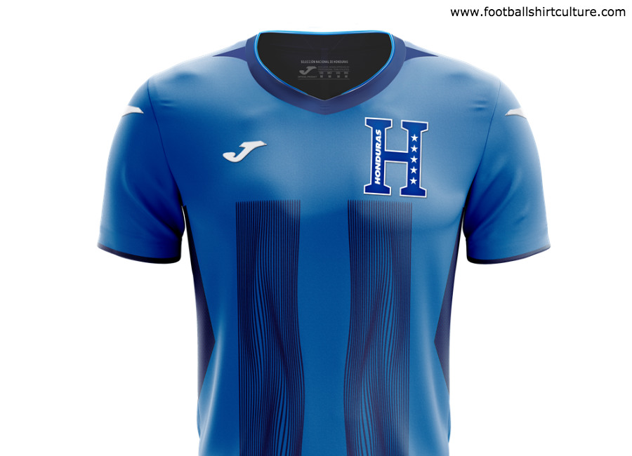 Honduras 2019 Joma Third Shirt #honduras #footballshirt
