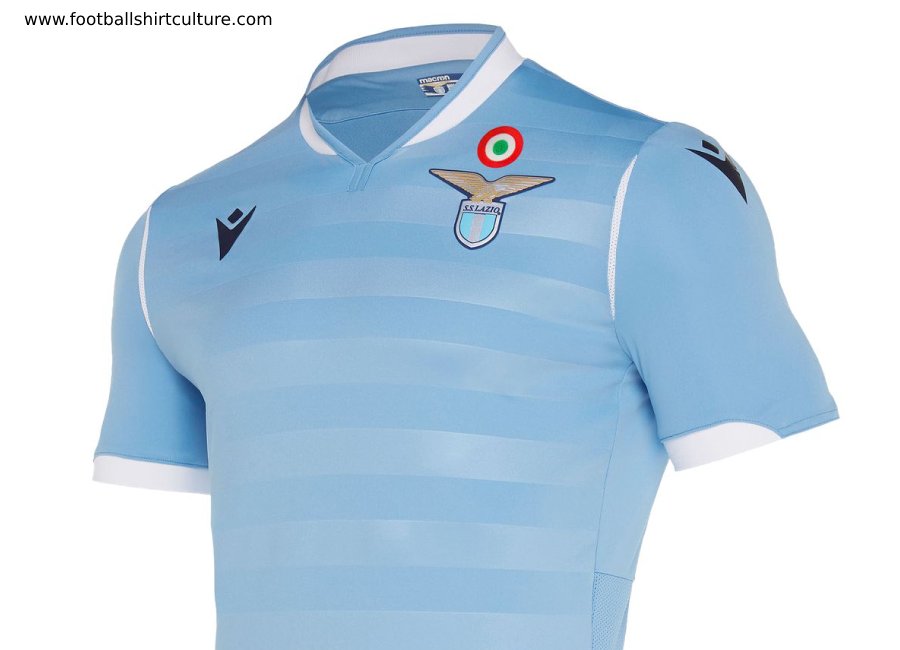 Lazio 2019-20 Macron Home Kit #SSLazio #footballshirt #Lazio