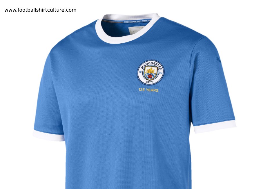 Manchester City 2019 Puma 125th anniversary shirt #ManchesterCity #footballshirt #mcfc