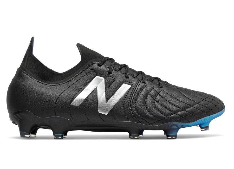 New Balance Tekela v2 Pro Leather FG - Black / Neo Classic Blue / Silver #nbfootball #footballboots