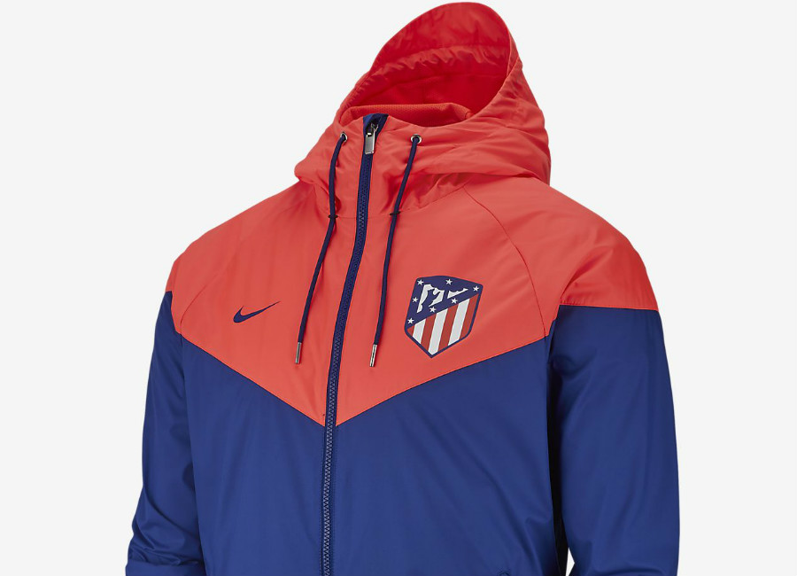 Nike Atlético de Madrid Windrunner - Deep Royal Blue / Bright Crimson / Deep Royal Blue #AtléticodeMadrid #AtléticoMadrid #atleti #nikefootball