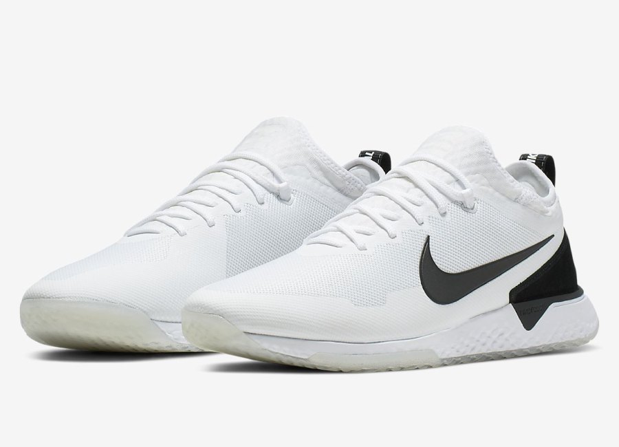 Nike F.C. React - White / White / Black #nikefootball #nikesoccer #futsal