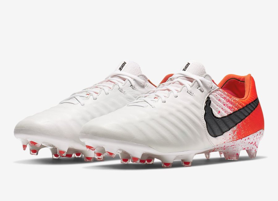 Nike Legend 7 Elite FG Euphoria - White / Hyper Crimson / Black #nikefootball #footballboots