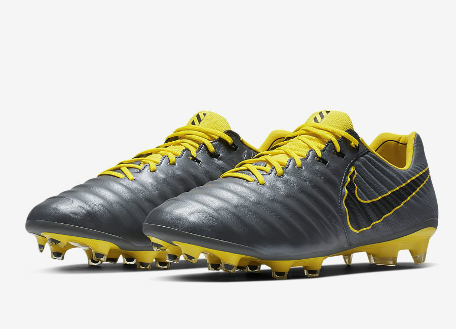 Nike Legend 7 Elite FG Game Over - Dark Grey / Black / Opti Yellow #nikefootball #nikesoccer #nikefutbol #footballboots