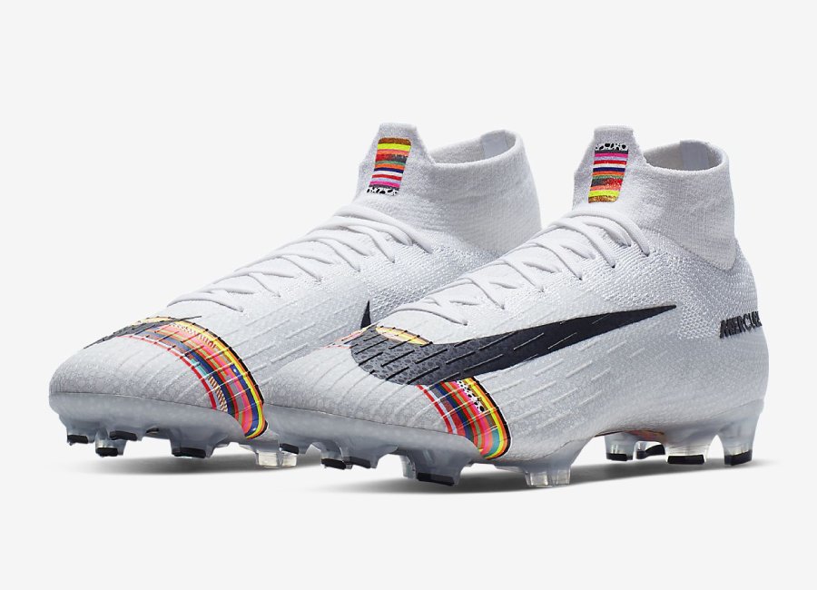 Nike Mercurial Superfly 360 Elite SE FG LVL UP - Pure Platinum / White / Black #nikefootball #nikesoccer #footballboots
