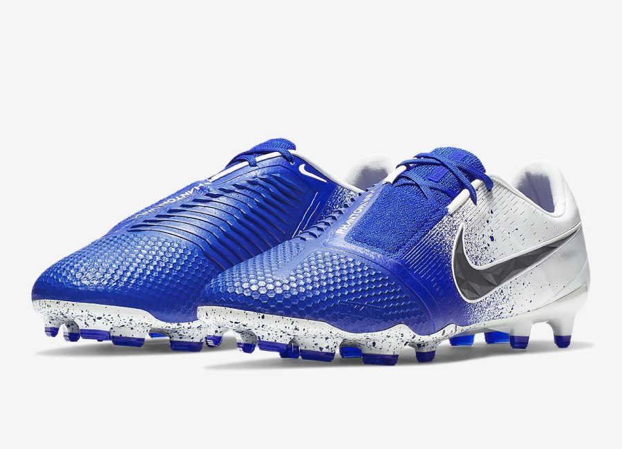 Nike Phantom Venom Elite FG Euphoria - White / Racer Blue / Black #nikefootball #footballboots