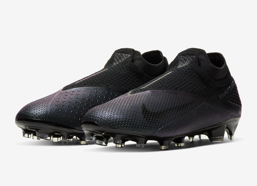 Nike Phantom Vision 2 Elite DF FG Future Lab - Black / Black #nikefootball #footballboots