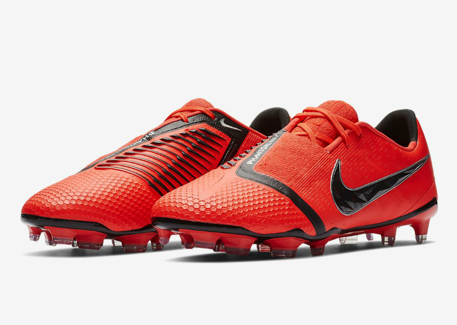 Nike PhantomVNM Elite FG - Bright Crimson / Bright Crimson / Black #nikefootball #footballboots