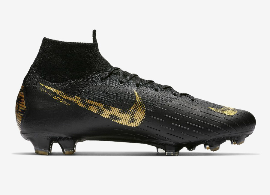 Nike Superfly 6 Elite FG Black Lux - Black / Metallic Vivid Gold #nikefootball #nikesoccer #footballboots