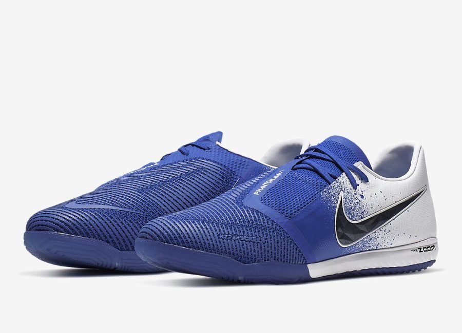 Nike Zoom Phantom Venom Pro IC Euphoria Mode - White / Racer Blue / Black #futsal #nikefootball