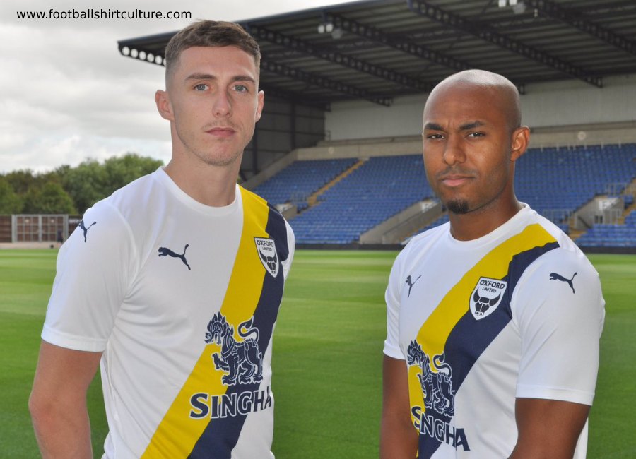 Oxford United 2019-20 Puma Away Kit #OxfordUnited #footballshirt #OUFC