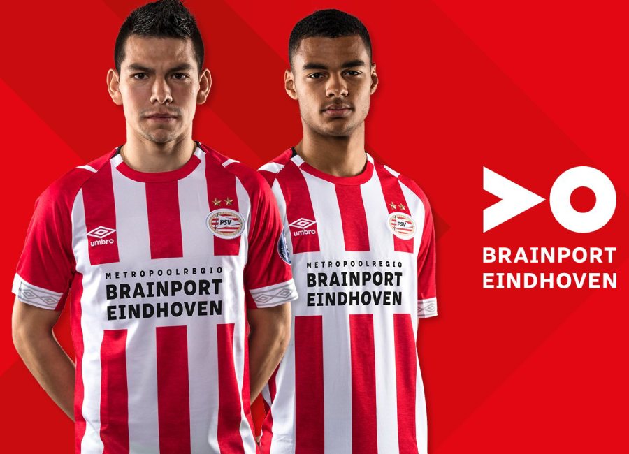 PSV Announce Brainport Eindhoven Shirt Sponsor Deal #psv #psveindhoven #eindhoven