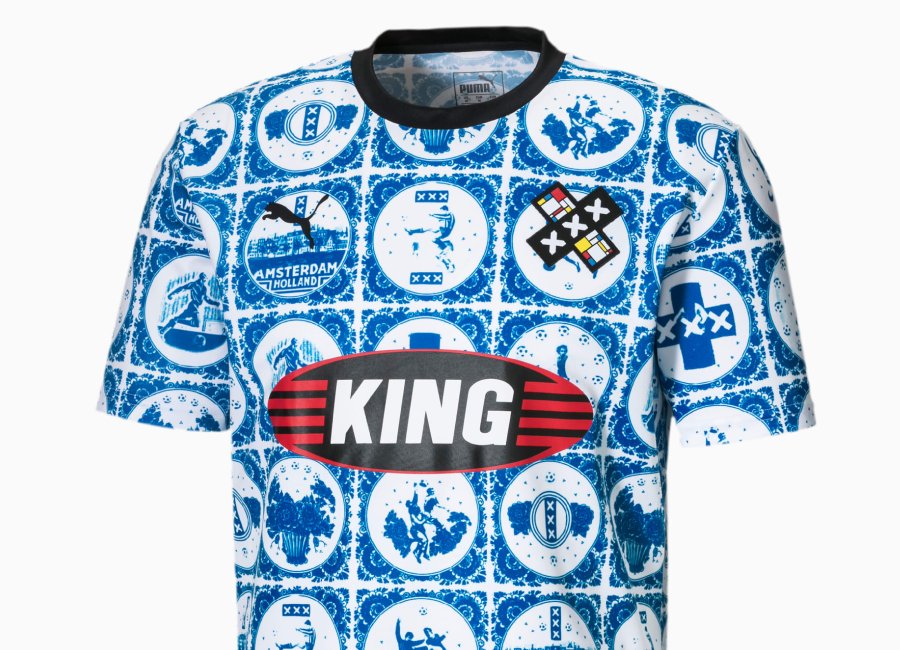 Puma Amsterdam City Influence Football Shirt - Puma Royal #pumafootball #footballshirt