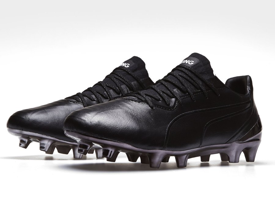 Puma King Platinum FG/AG - Puma Black / Puma White #footballboots #pumafootball