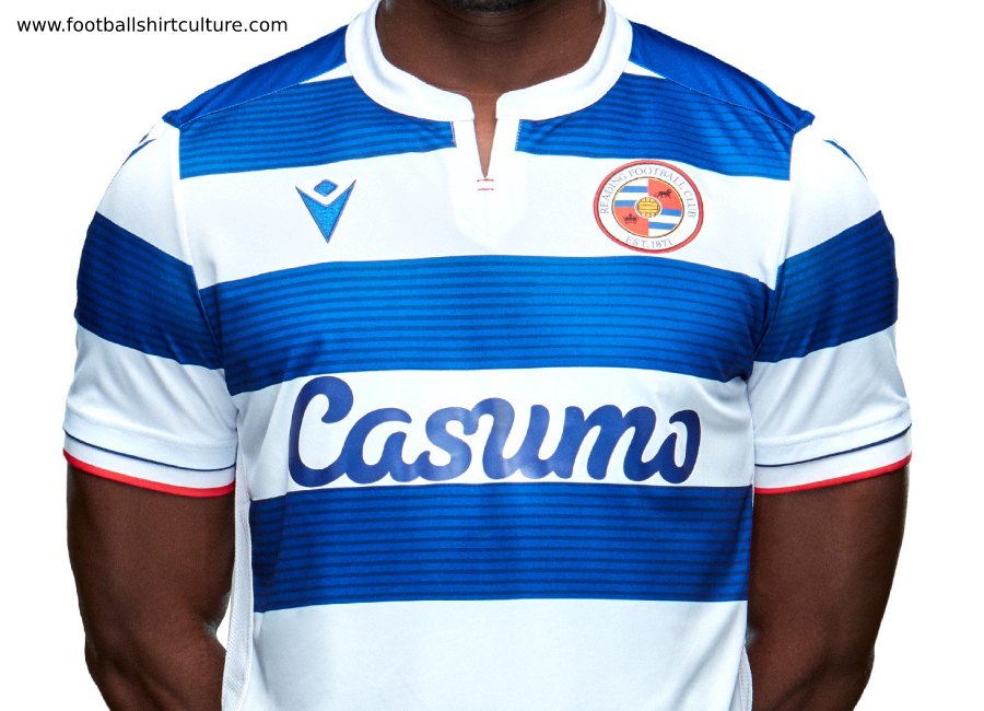 Reading FC 2019-20 Macron Home Kit #ReadingFC #footballshirt #Royals
