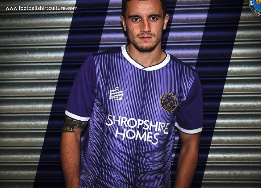 Shrewsbury Town 2019-20 Admiral Away Kit #ShrewsburyTown #salop #BlueAmberArmy
