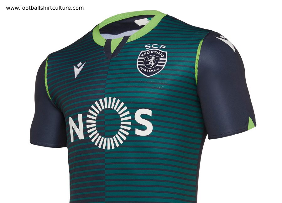 Sporting CP 2019-20 Macron Away Kit #SportingCP #footballshirt