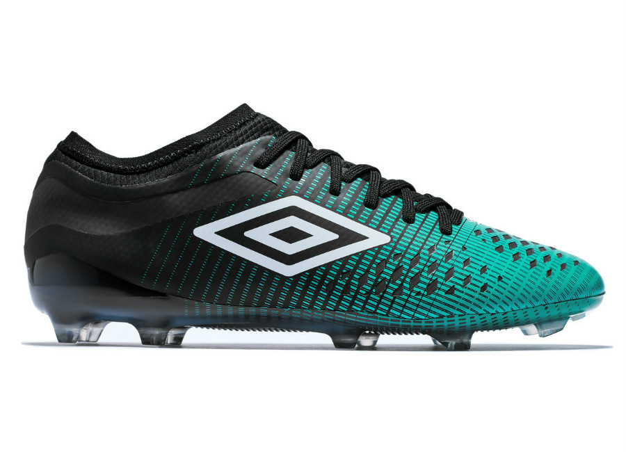 Umbro Velocita 4 Pro HG - Black / White / Marine Green #footballboots #umbro