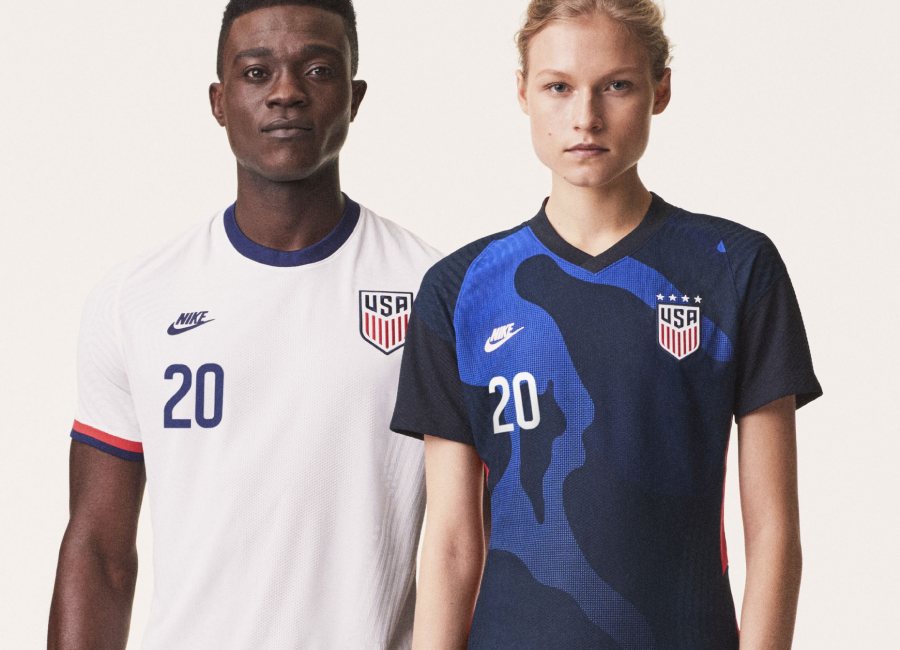 United States 2020 Nike Home & Away Kits #ussoccer #usmnt #nikefootball #footballshirt