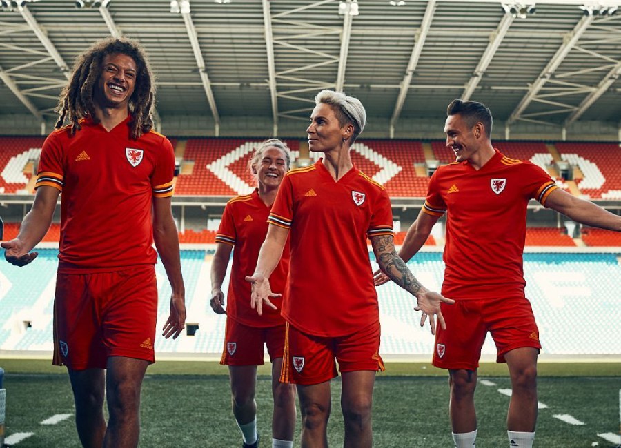 Wales 2020 Adidas Home Kit #KitCymru #adidasfootball #footballshirt