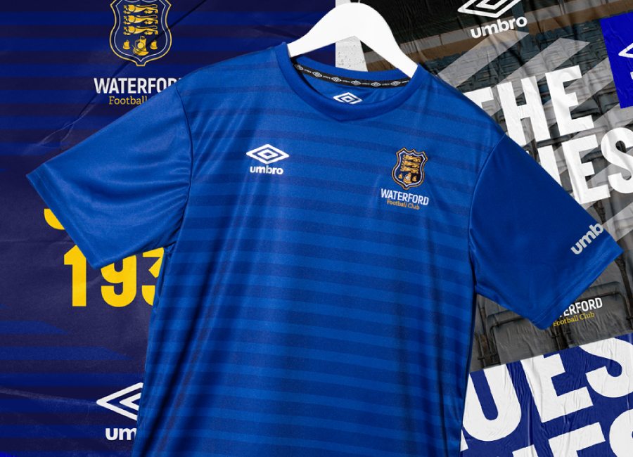 Waterford FC 2020 Umbro Home Kit #WaterfordFC #umbro #footballshirt