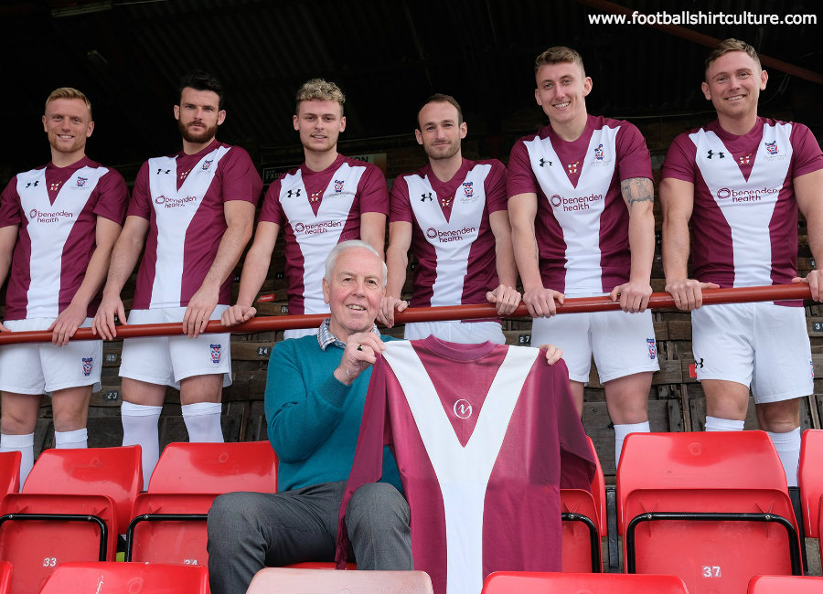 York City 2019 Bootham Crescent Commemorative Shirt #YorkCity #YCFC #YorkCityFC #footballshirt