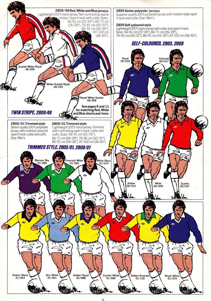 1977 78 umbro catalogue pages b