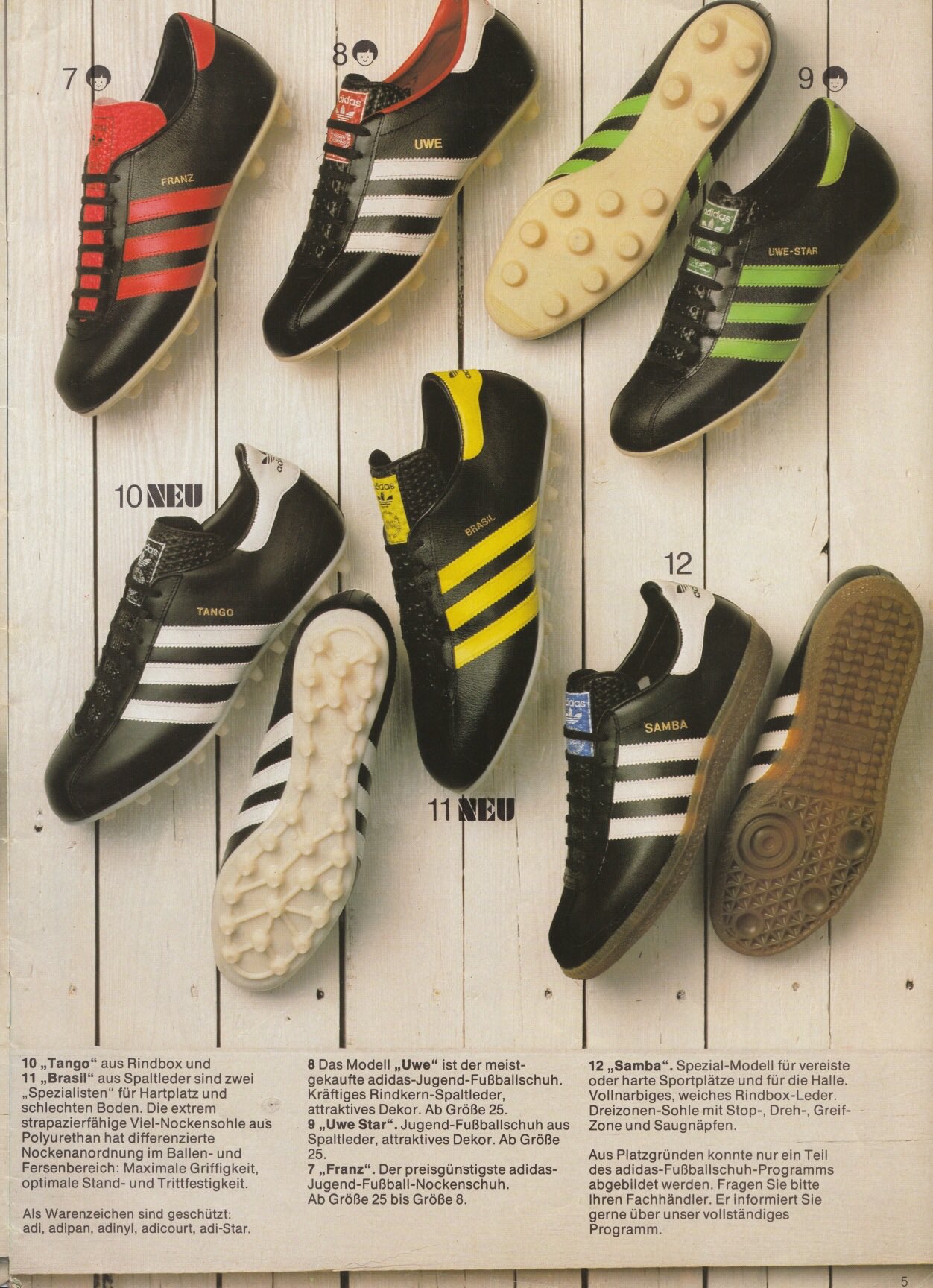 1979 Adidas Catalogue Pages