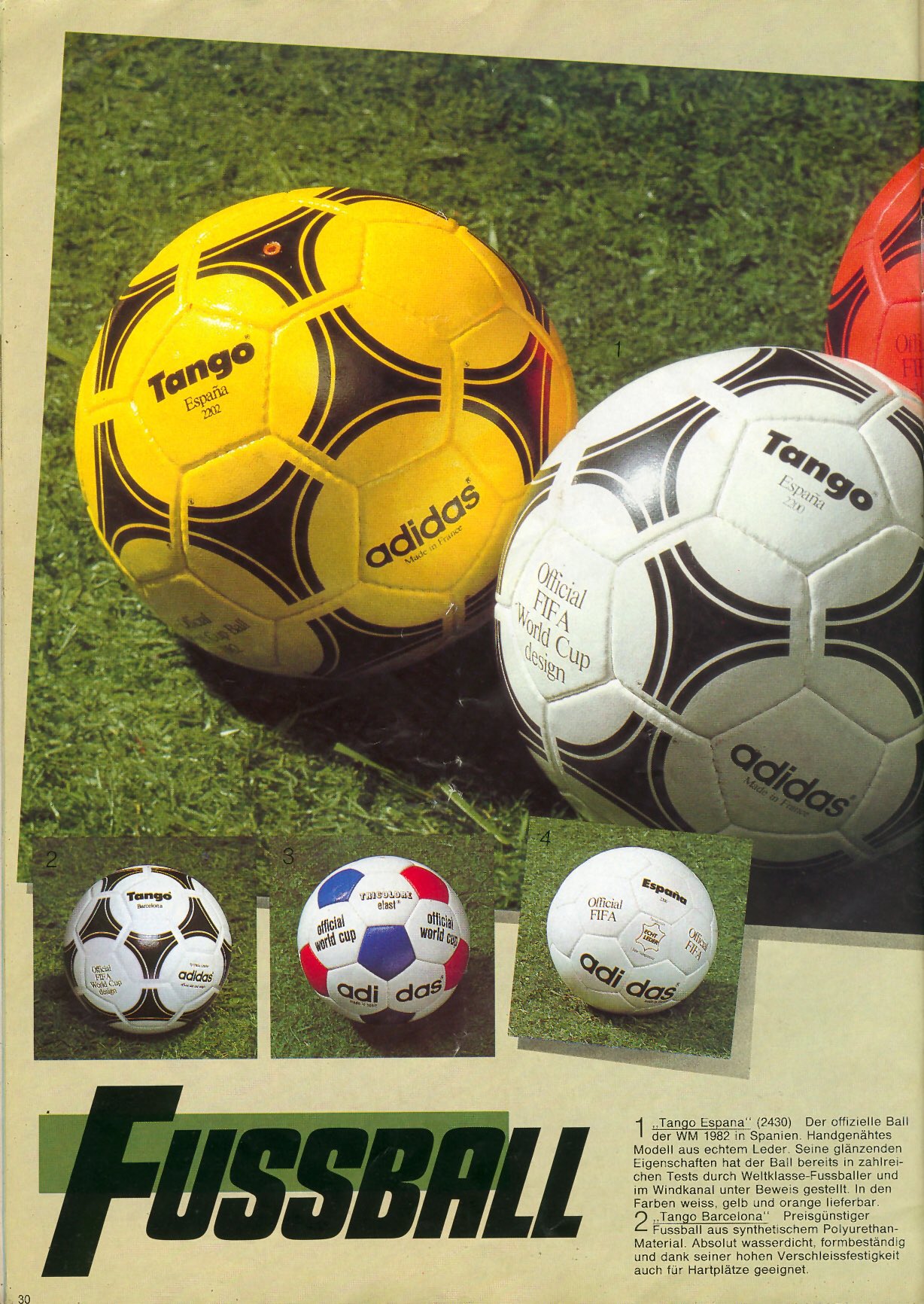 1983 Adidas Catalogue Pages