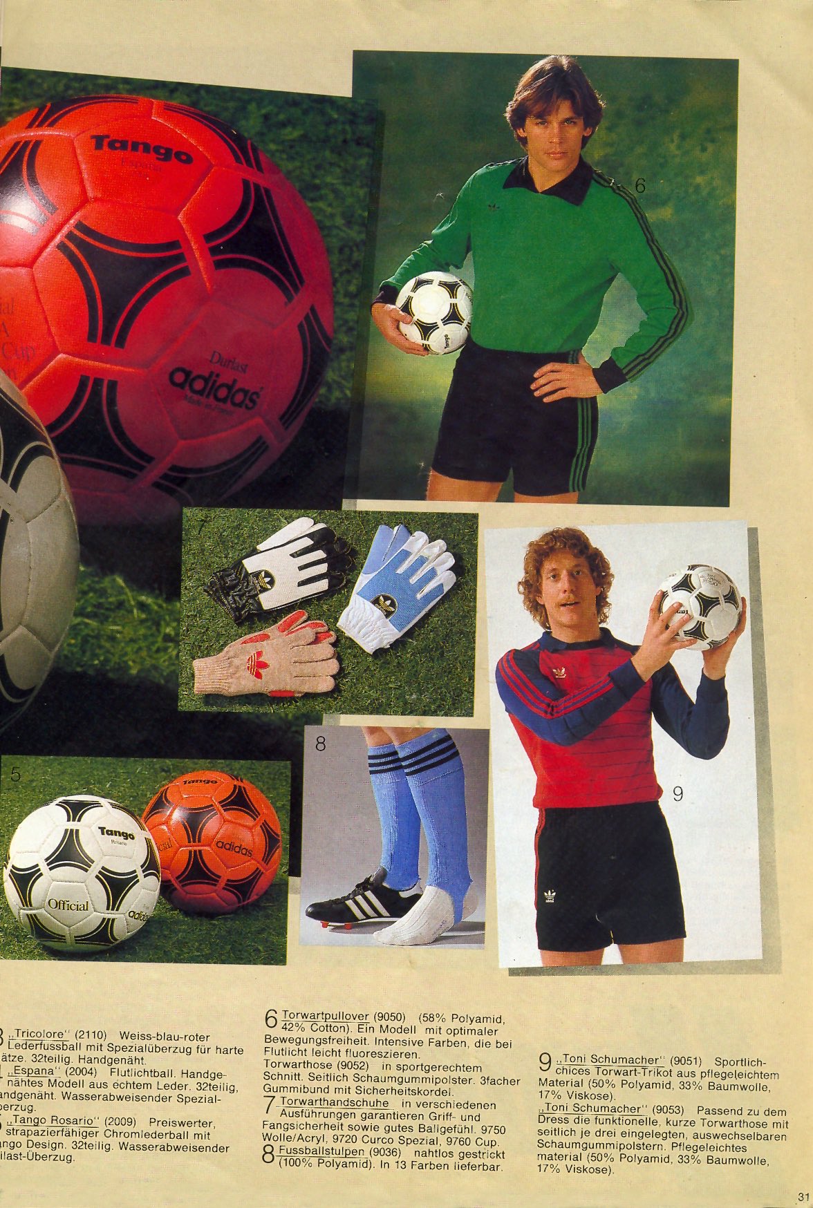 1983 Adidas Catalogue Pages