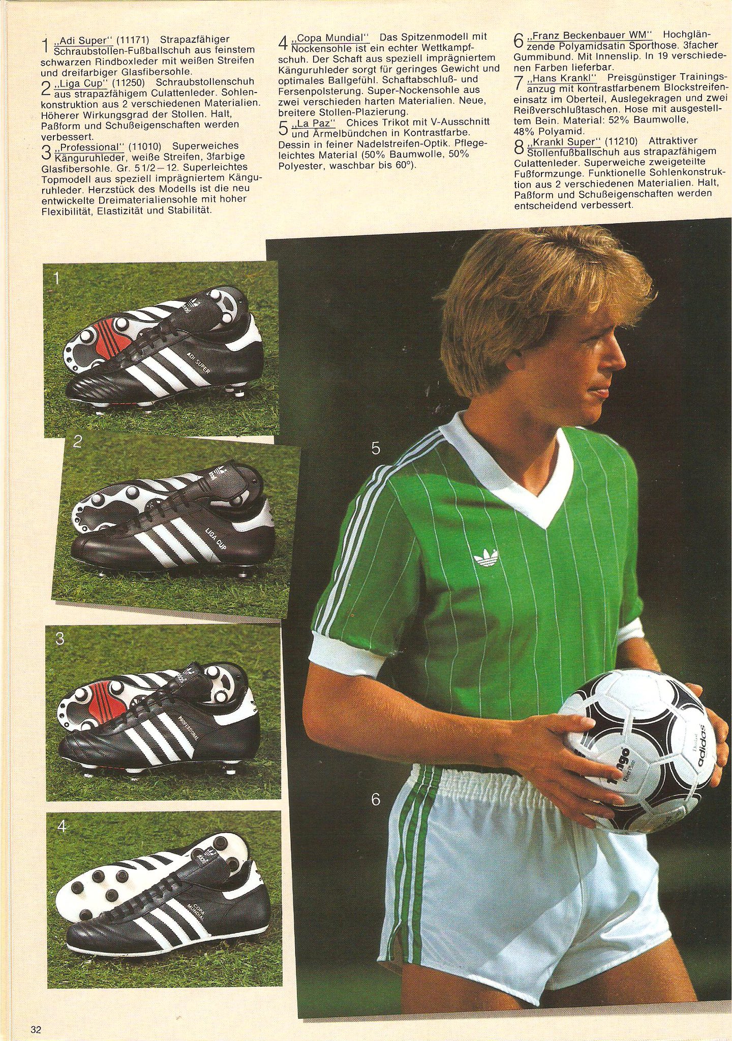 1983 Adidas Catalogue Pages