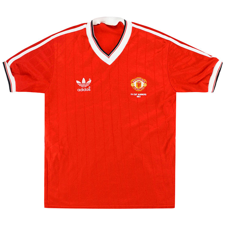 Manchester United 1983 'FA Cup Winners' Home Shirt